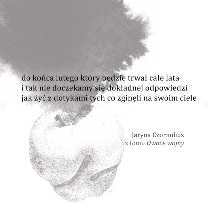 Owoce wojny, Jaryna Czornohuz