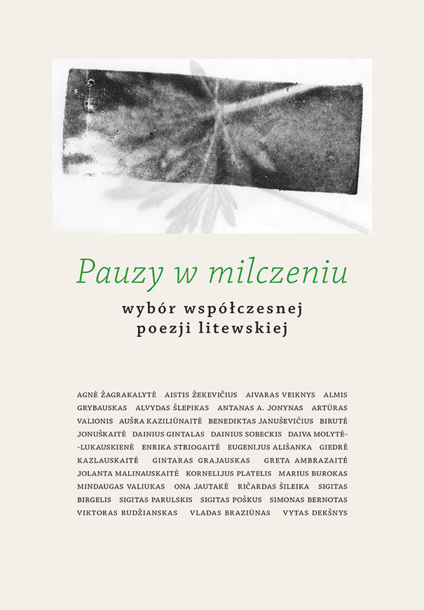 Pauzy w milczeniu. Wybór współczesnej poezji litewskiej