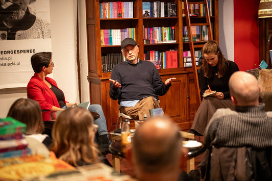 Spotkanie z Catalinem Dorianem Florescu w Krakowie